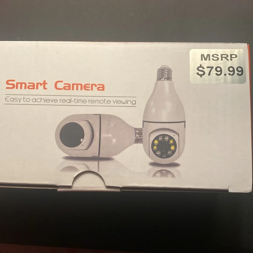 V380 pro smart camera. 360 degree/ 90 degree angle. Open box